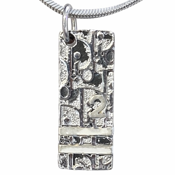 Christian Dior Trotter Rectangle Necklace - Picture 5 of 5
